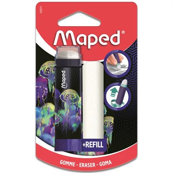 Radírstift, pótbéllel, MAPED 