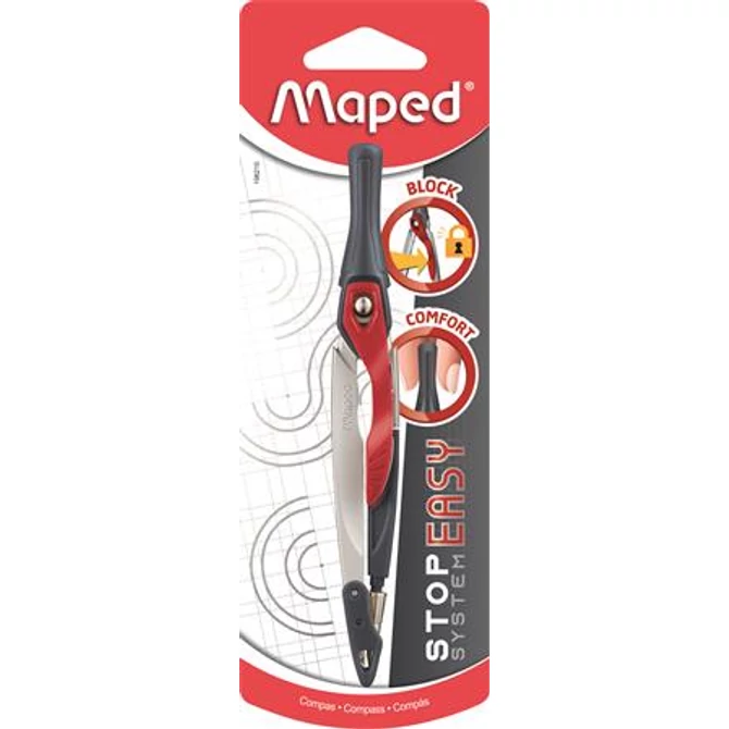 Körző, rögzíthető lábakkal, MAPED 