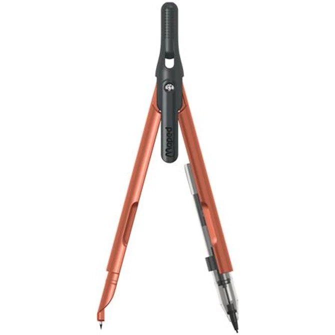 Körző display, heggyel, 2in1, ceruzává alakítható, MAPED „Compass Pen”, vegyes színek