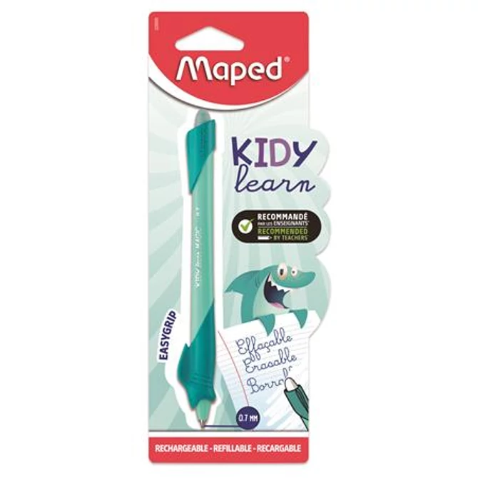 Írástanuló rollertoll, 0,7 mm, radírozható, MAPED 