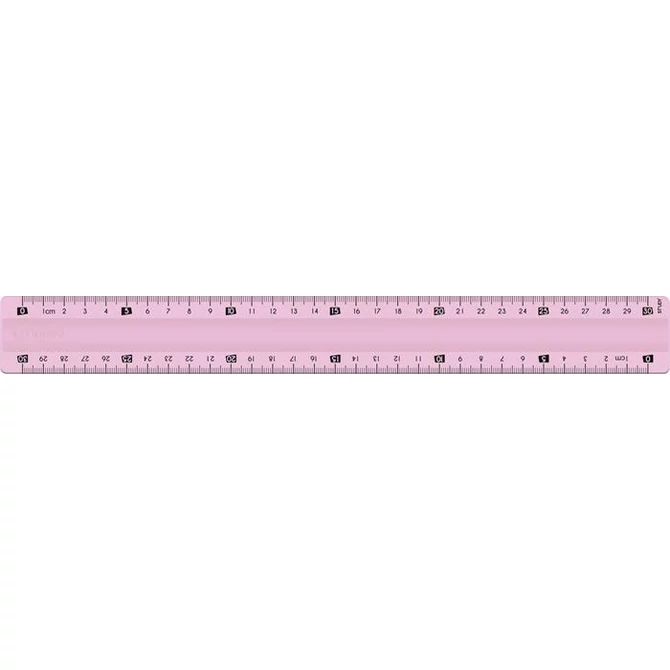 Vonalzó, műanyag, törhetetlen, 30 cm, MAPED 