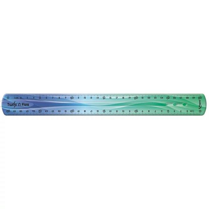 Vonalzó, műanyag, 30 cm, MAPED 