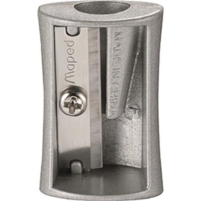 Hegyező display, egylyukú, fém, MAPED 