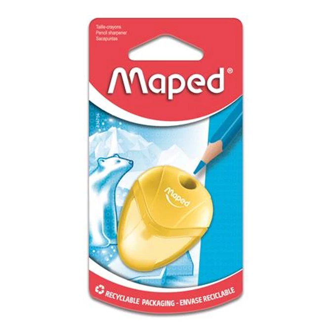 Hegyező, egylyukú, tartályos, MAPED 