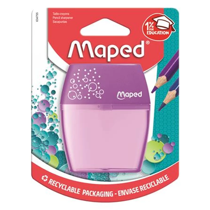Hegyező, kétlyukú, tartályos, MAPED 