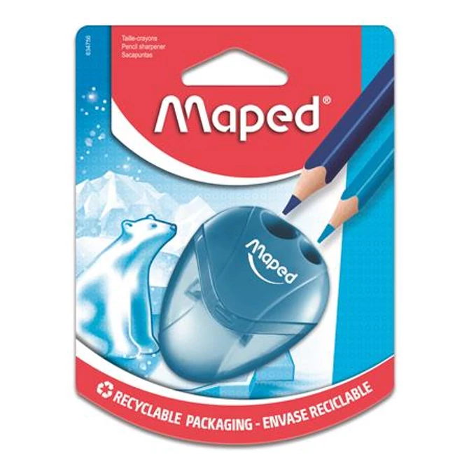 Hegyező, kétlyukú, tartályos, MAPED 