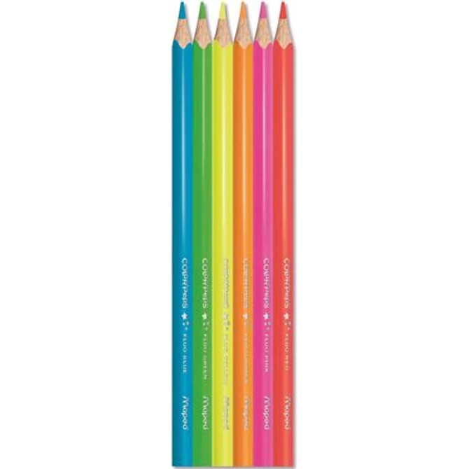 Színes ceruza készlet, háromszögletű, MAPED 