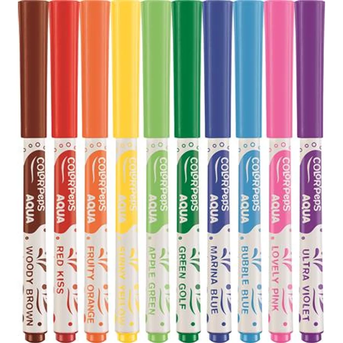 Akvarell filctoll készlet, 3,6 mm, ecsettel, MAPED 