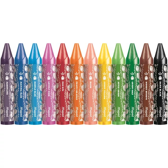 Zsírkréta, vastag, MAPED 