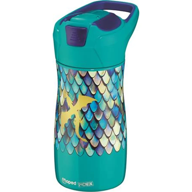 Kulacs, 430 ml, rozsdamentes acél, MAPED PICNIK 