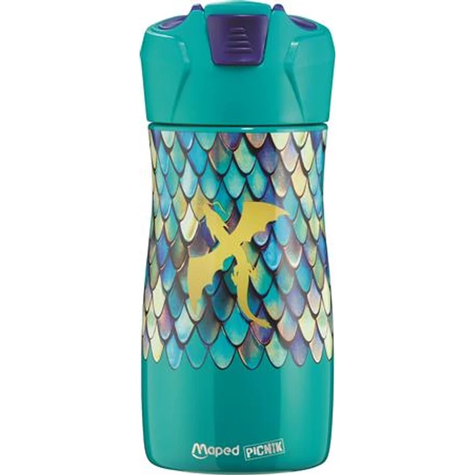 Kulacs, 430 ml, rozsdamentes acél, MAPED PICNIK 