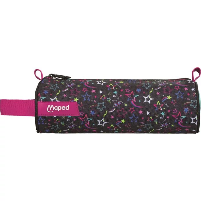 Tolltartó, henger alakú, cipzáras, MAPED, csillagok