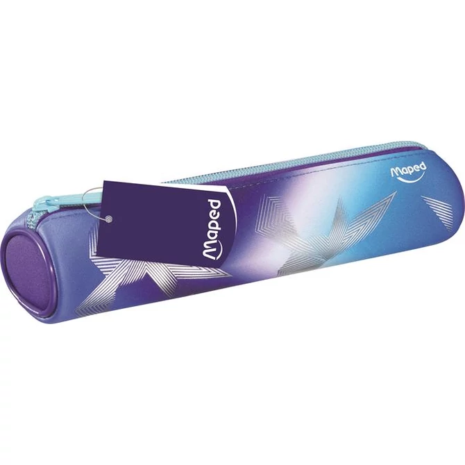 Tolltartó, henger alakú, cipzáras, MAPED „Arctic jégvilág”