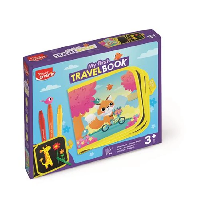 Utazós rajzkönyv, MAPED CREATIV 