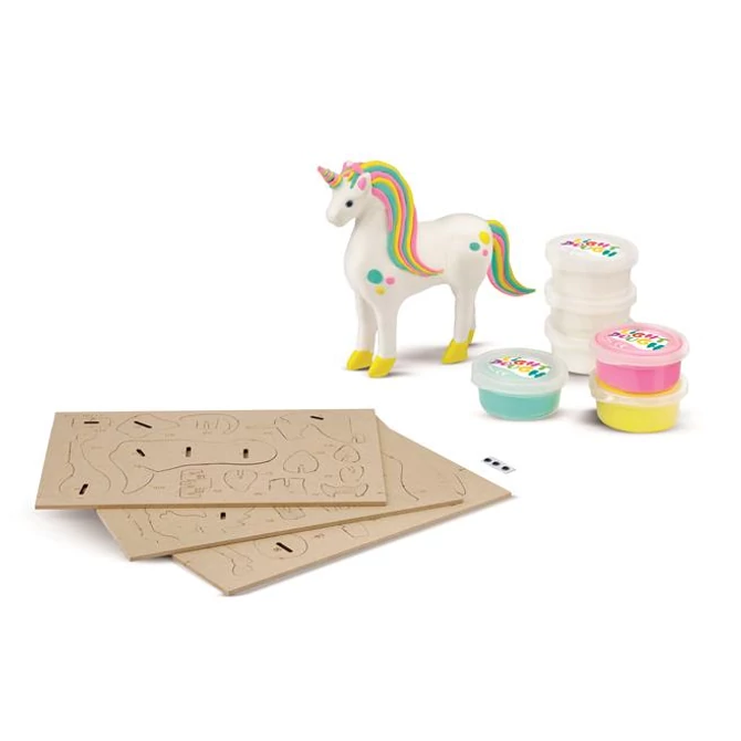 Unikornis készítő modellező gyurma készlet, MAPED CREATIV 