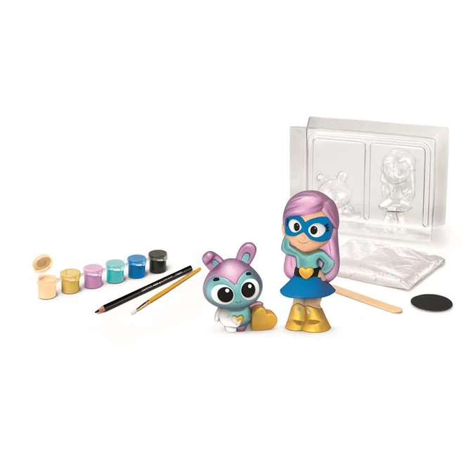 Gipszkiöntő készlet formákkal és festékkel, MAPED CREATIV 