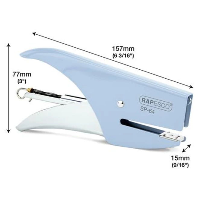 Tűzőgép, kézi, 21/4, 12 lap, RAPESCO 