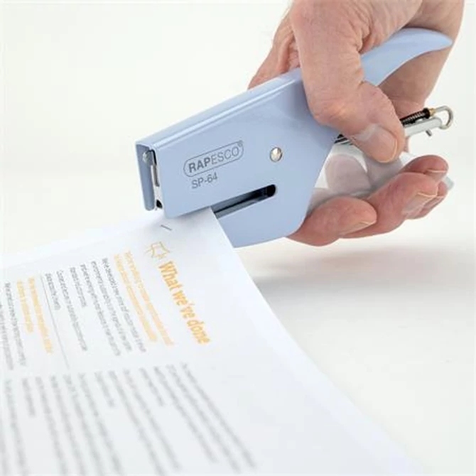 Tűzőgép, kézi, 21/4, 12 lap, RAPESCO 