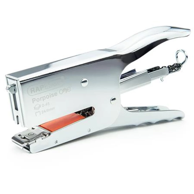 Tűzőgép, kézi, 24/8, 45 lap, fém, RAPESCO 