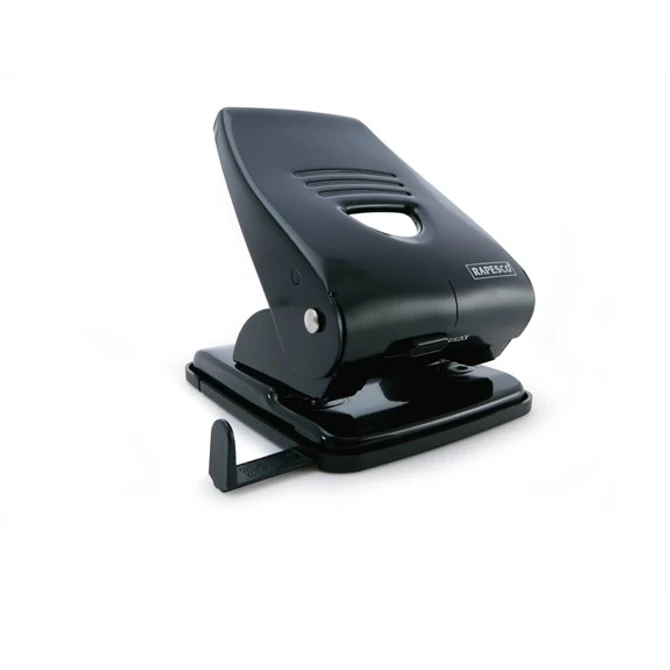 Lyukasztó, kétlyukú, 40 lap, fém, RAPESCO 