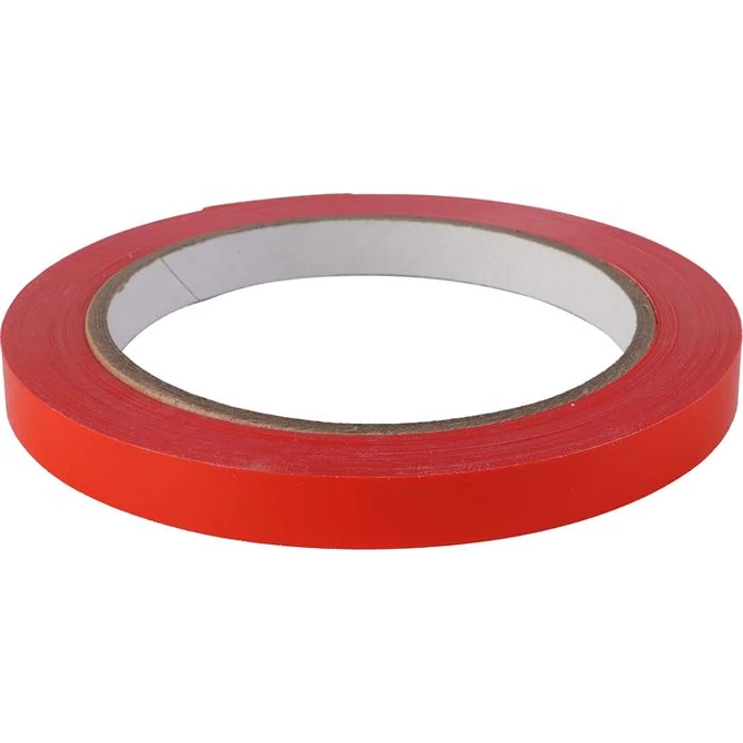 Ragasztószalag tasakzáró 9mmx66m piros