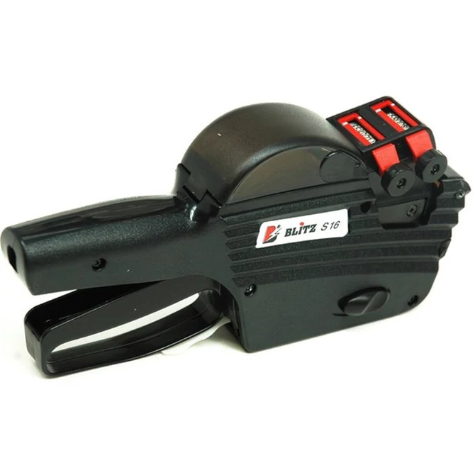 Árazógép, kétsoros, 8+8 karakter, BLITZ 