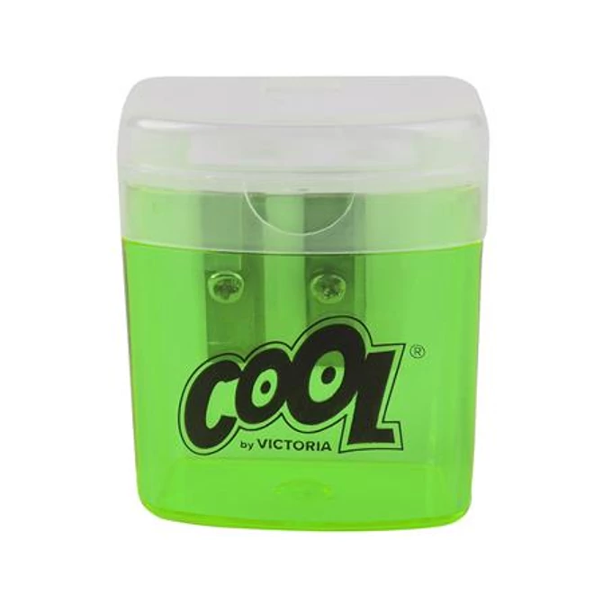 Hegyező, kétlyukú, tartályos, COOL BY VICTORIA, vegyes színek