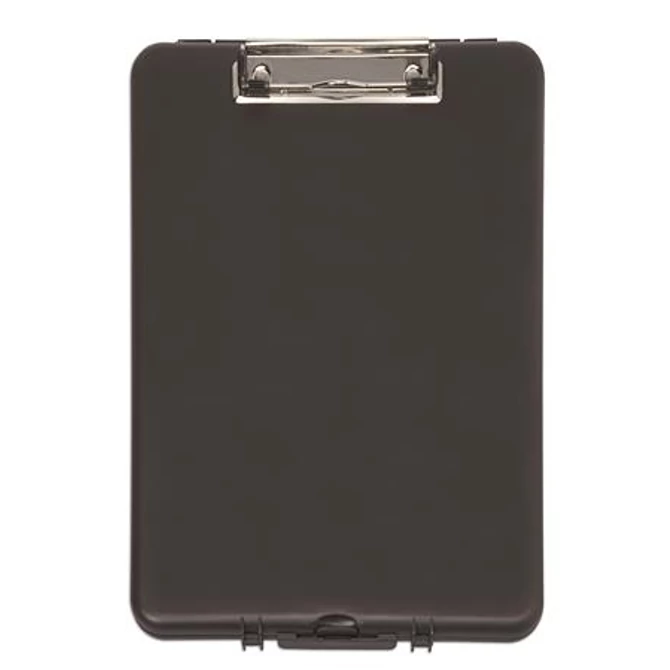 Felírótábla, A4, műanyag, tárolórekesszel, MAUL, fekete