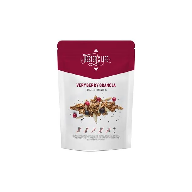 Granola, 60 g, HESTER`S LIFE "Veryberry", ribizlis