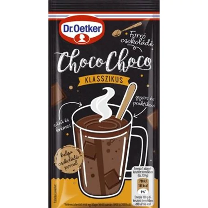 Forró csokoládé, 34 g, DR OETKER 
