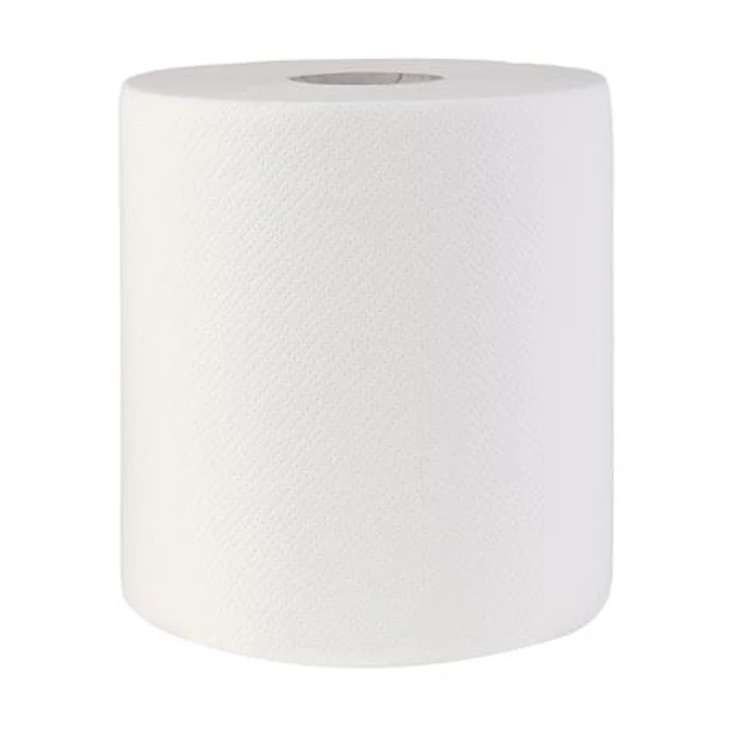 Kéztörlő, tekercses, 2 rétegű, 500 lap, VICTORIA HYGIENE, 