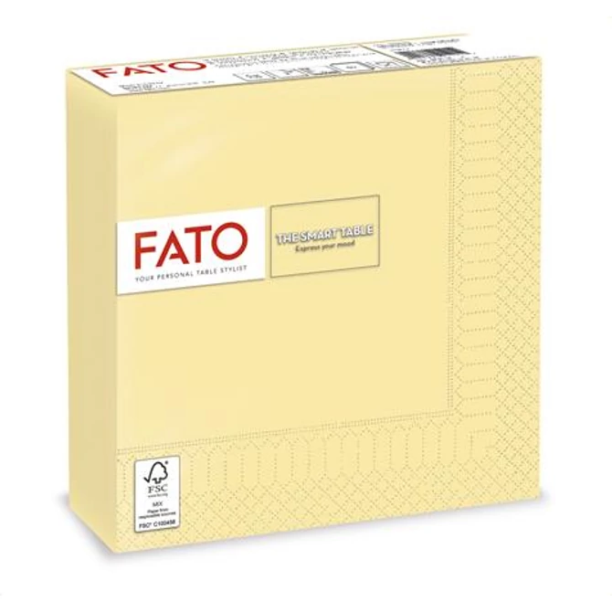 Szalvéta, 1/4 hajtogatott, 33x33cm, FATO 