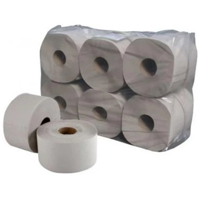 Toalettpapír, 1 rétegű, nagytekercses, 130 m, 19 cm átmérő, 