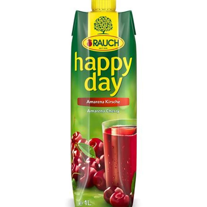 Gyümölcslé, 50%, 1 l, RAUCH "Happy day", amarena meggy