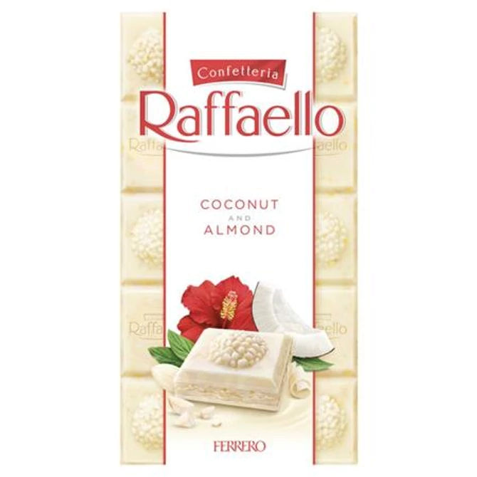 Fehér csokoládé, 90 g, RAFFAELLO 