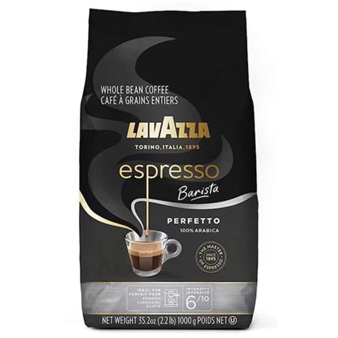 Kávé, pörkölt, szemes, 1000 g, LAVAZZA 