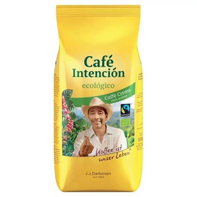 Kávé, pörkölt, BIO szemes, 1000 g, CAFÉ INTENCIÓN 