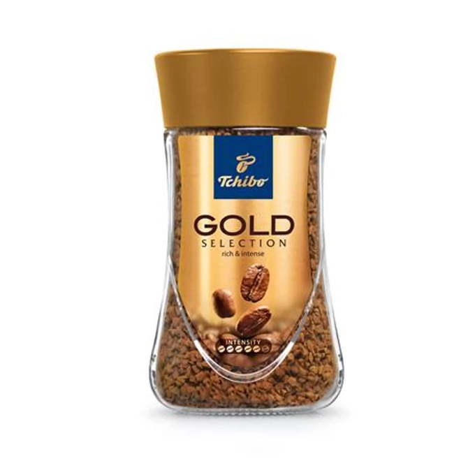 Instant kávé, 200 g, üveges, TCHIBO "Gold Selection"