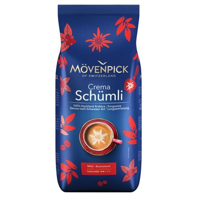 Kávé, pörkölt, szemes, 1000 g, MÖVENPICK 
