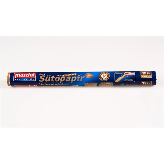 Sütőpapír, szilikonos, 12 ív, MAZZINI 