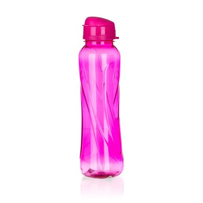 Kulacs, 610 ml, műanyag, rózsaszín, 