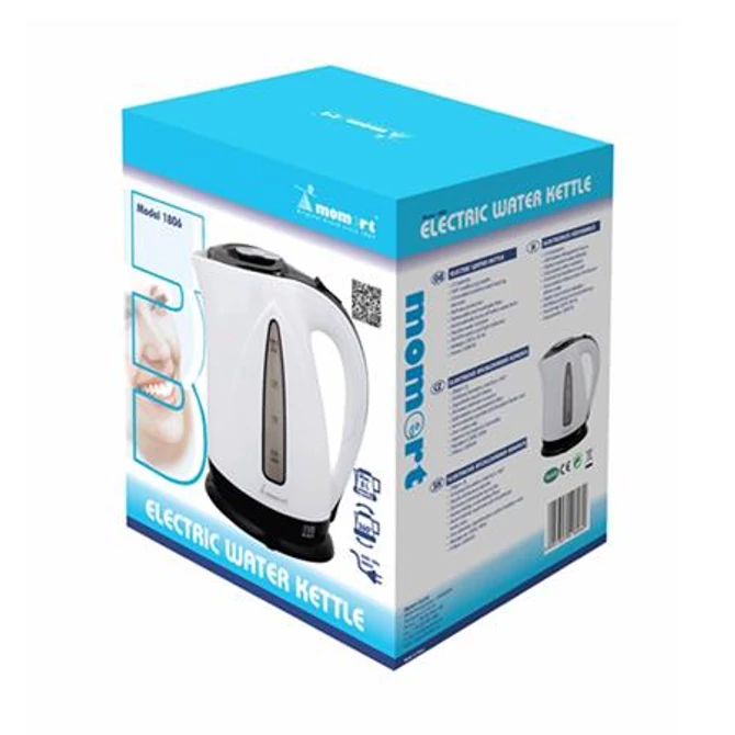 Vízforraló, 2 l ,MOMERT, fehér