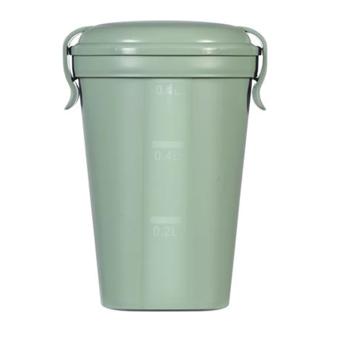 Pohár CURVER Lunch&Go 0,6L halvány zöld