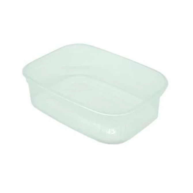 Műanyag tál, lezárható, 350 ml, 50 db 