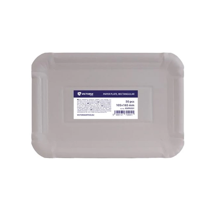 Papírtálca, szögletes, 105x165 mm, VICTORIA FACILITY