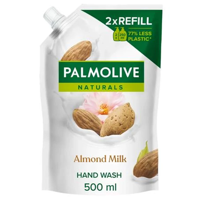 Folyékony szappan utántöltő, 0,5 l, PALMOLIVE Nourishing 