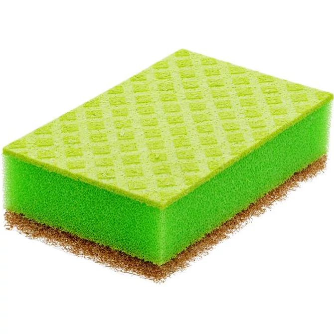 Mosogatószivacs, karcmentes, 3 db, BONUS 