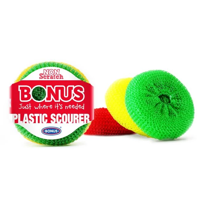 Műanyag dörzsi 3 db-os Bonus B095