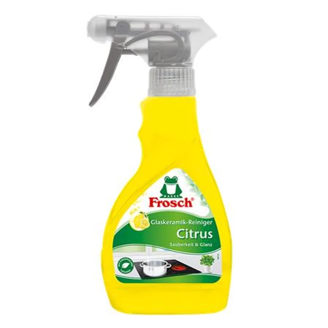 Konyhai tisztítószer FROSCH kerámai főzőlaphoz citrom környezetbarát 300 ml