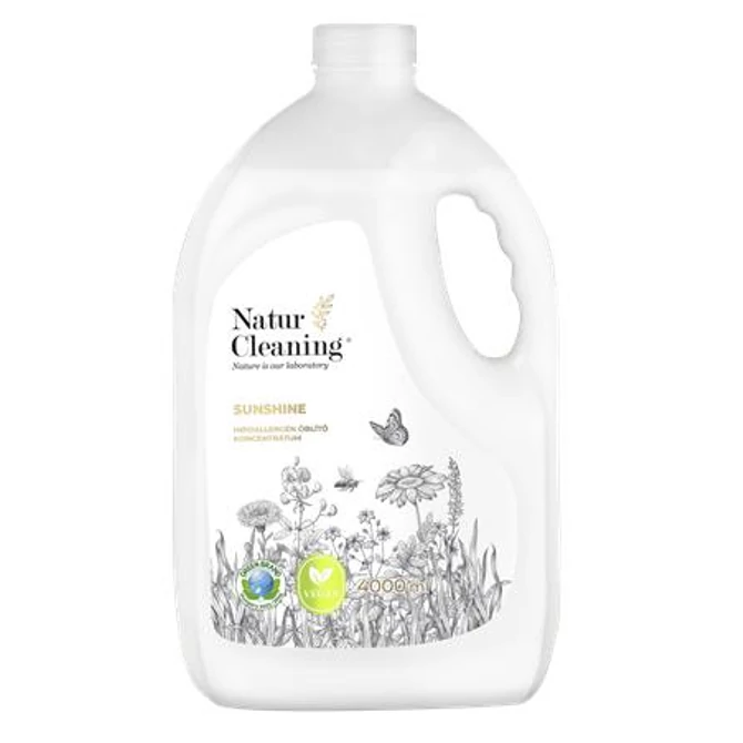 Öblítő koncentrátum, hipoallergén, 4 l, NATURCLEANING 